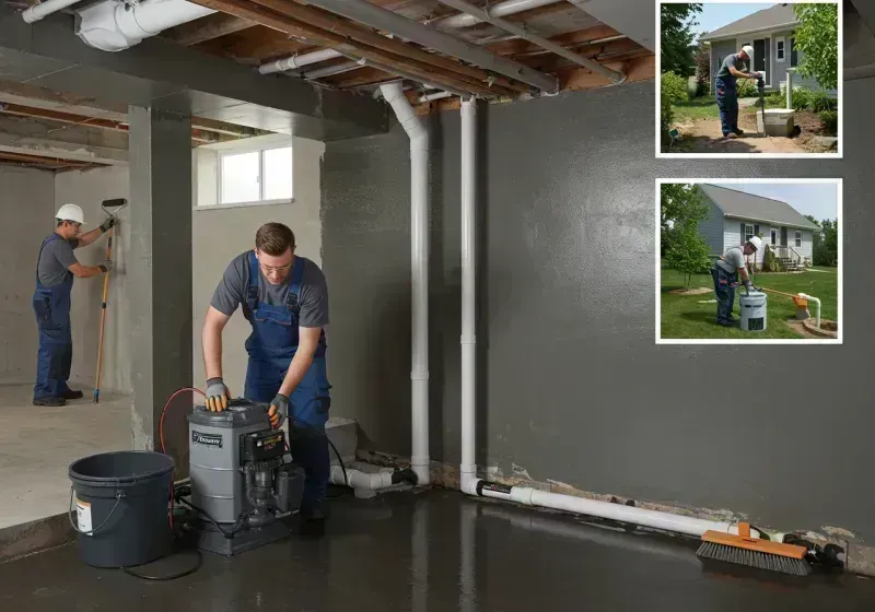 Basement Waterproofing and Flood Prevention process in Marlton, MD